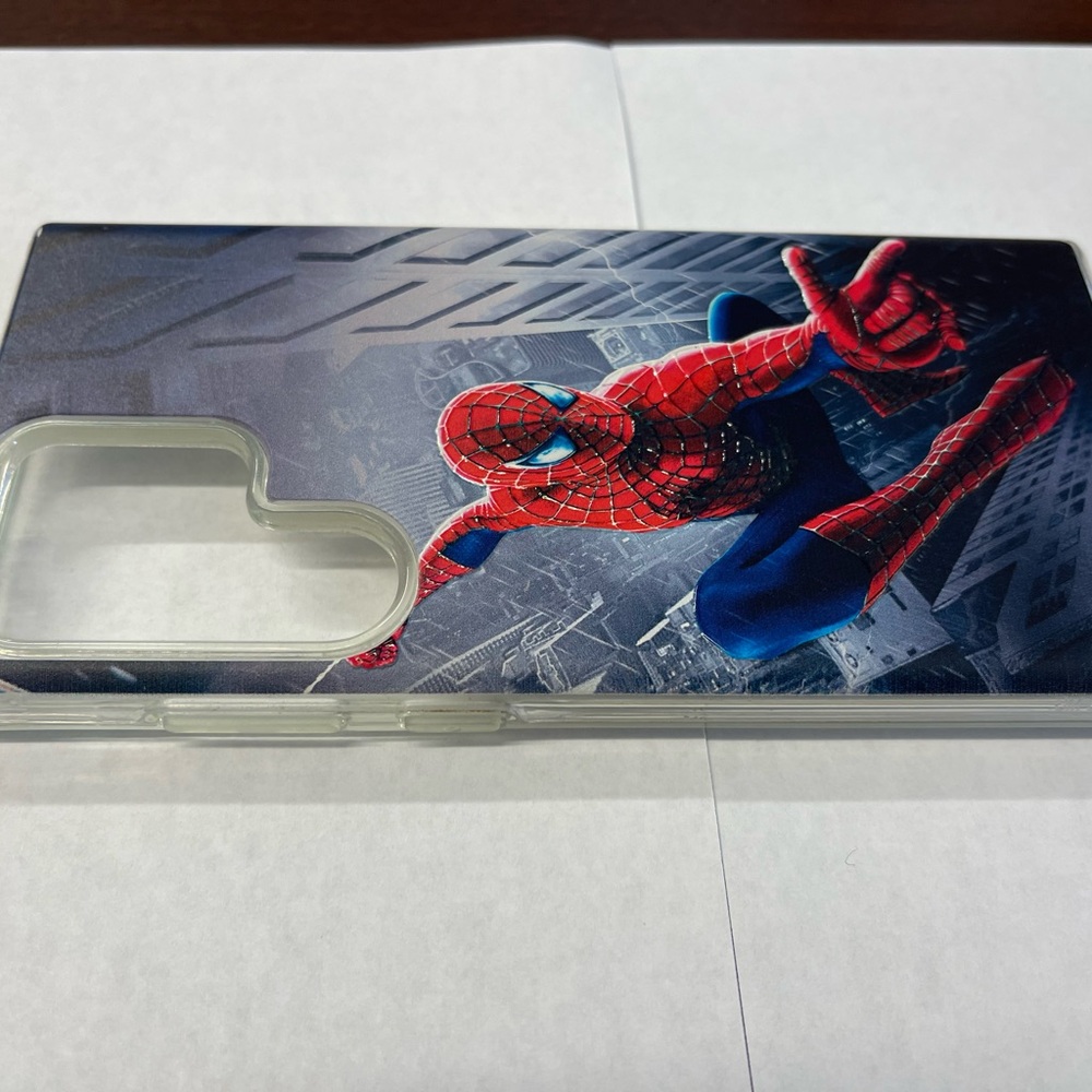 Spider-Man Themed Phone Case - Clear